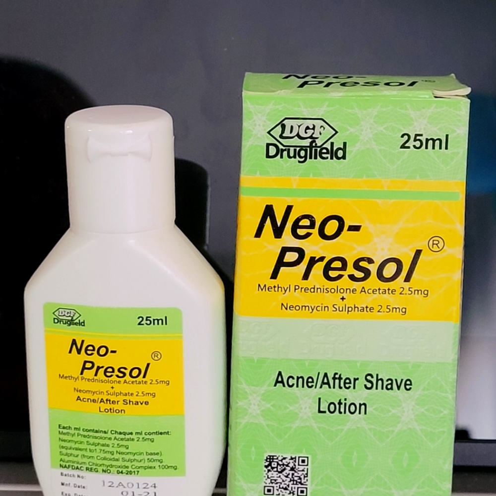 Brand New Neo-presol Acne After Shave Lotion